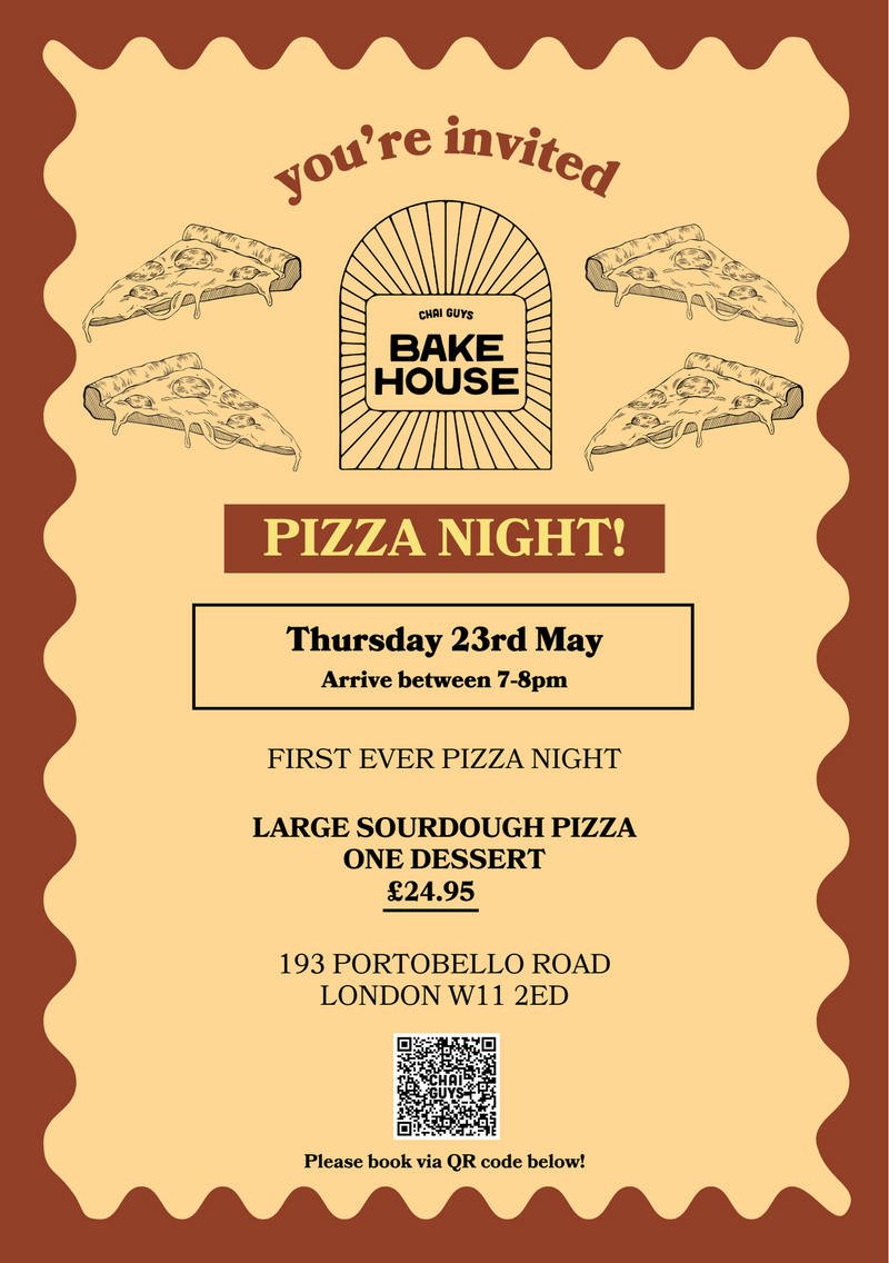 Pizza night at Chai Guys Bakehouse