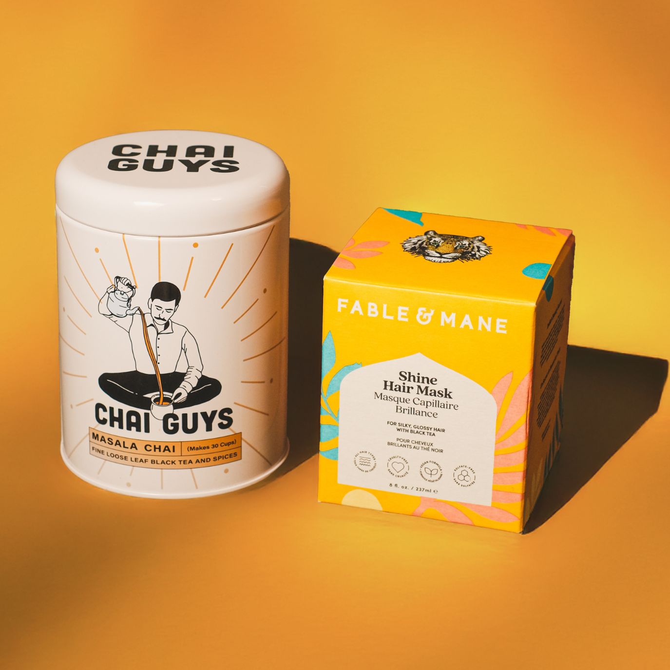 Chai & Shine Hair Mask Ritual Duo